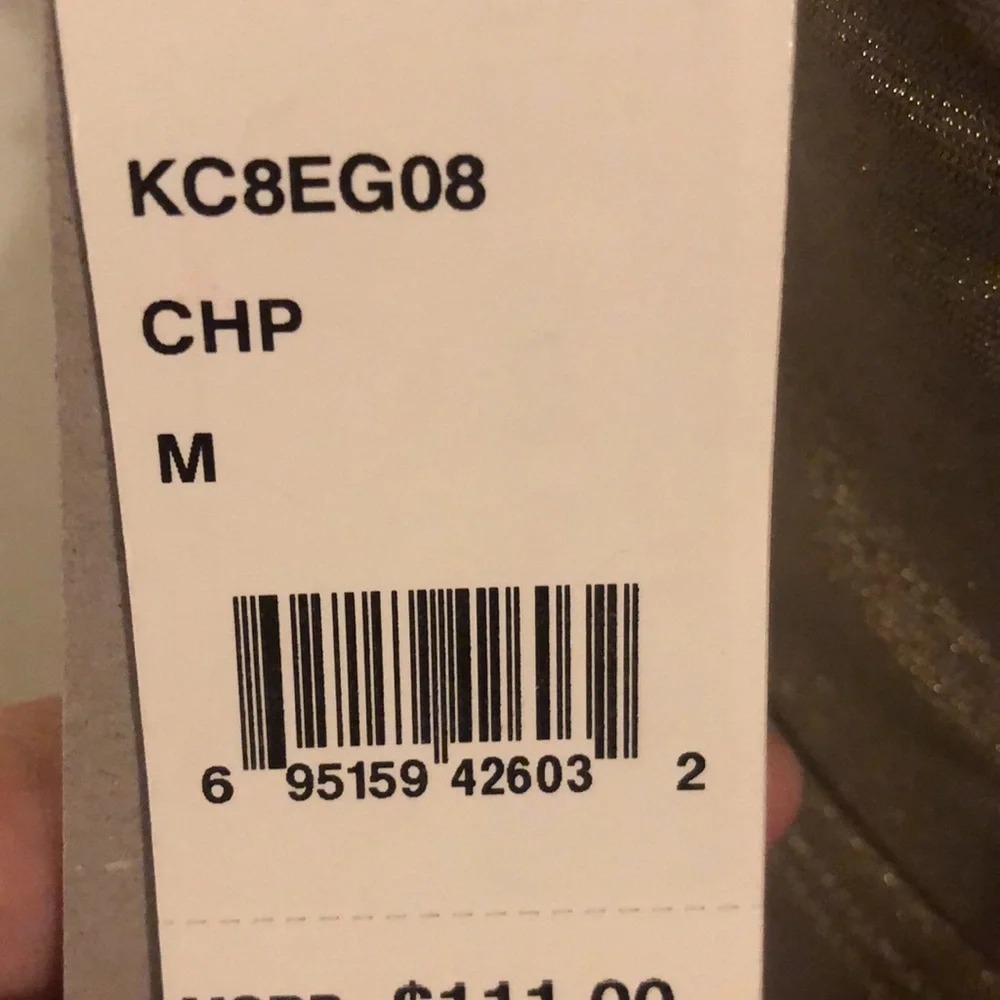 Kenneth Cole New York, gold swimsuit, tummy toner, size medium - Picture 5 of 5